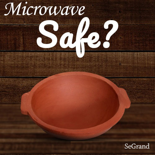 microwave safe earthen clay pot