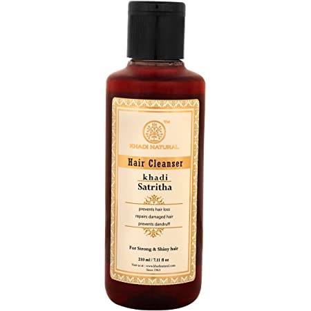 KHADI NATURAL Satritha Cleanser (Shampoo), 210ml