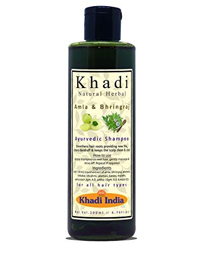 khadi natural amla bhringraj shampoo